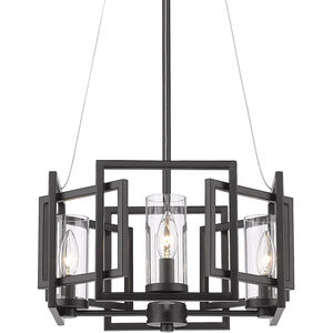 Marco 4 Light 16 inch Matte Black Pendant Ceiling Light